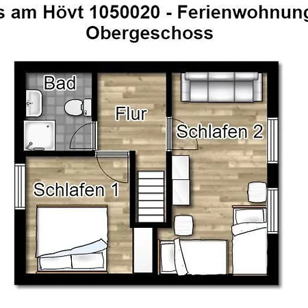 Haus Am Hoevt - 20 Apartament Goehren (Ruegen)